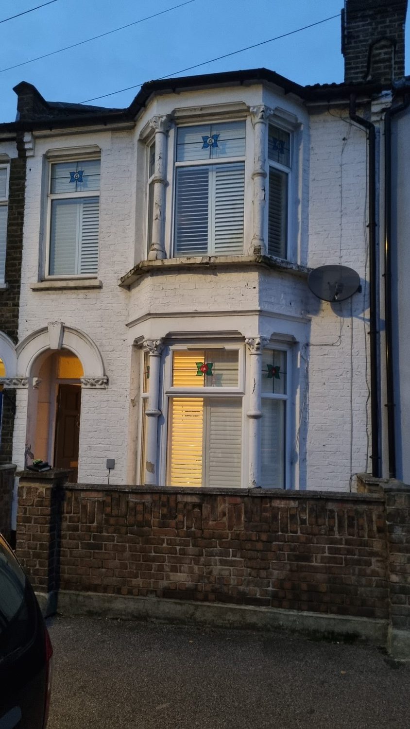 Victorian terrace before restoration
